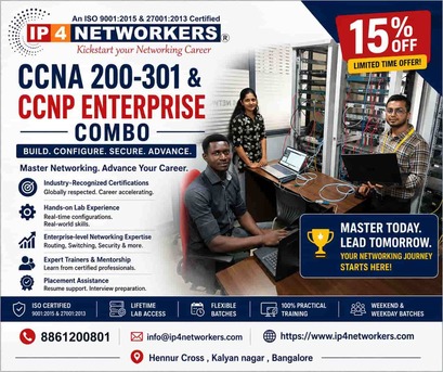 Bangalore, Education, Kickstart Your Networking Career With A Power Combo!!