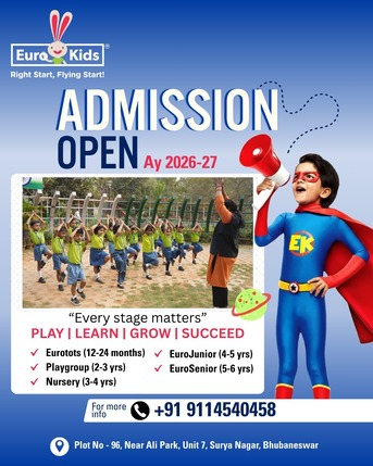 Bhubaneswar, Lessons Offered, Best Preschool In Surya Nagar Bhubaneswar For Kids