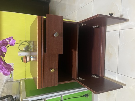 Khobar, Furniture, SAR 500,  Double Size Bed Frame, Side Table, Storage Cabinets, Ikea Sofa And Table