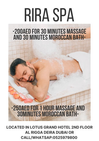 Al Rigga, Health, Rira Spa Offer 5/6/2026