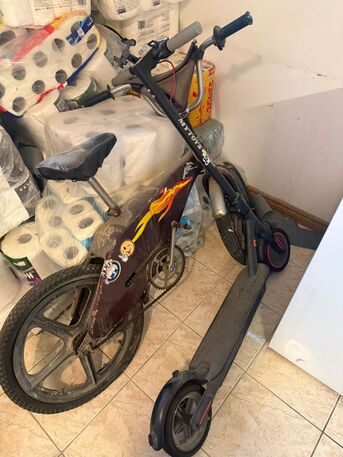 Dammam, Household Items, SAR 1,  Used Bicycle, Treadmill, Electric Cooking Range, E-scooter And Table