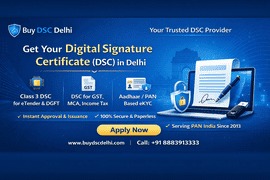 New Delhi, Software, INR 1500,  Class 3 Digital Signature Cerificate In Delhi