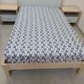 SAR 450,  Stylish Single Bed With Side 2 Matching Night Stand