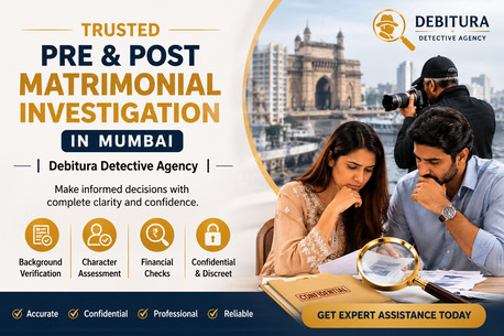 Mumbai, Business, Trusted Pre & Post Matrimonial Investigation In Mumbai | Debitura Detective Agency
