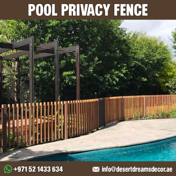 Arabian Ranches, Farm & Garden, AED 5000,  Swimming Pool Wooden Fences And Kids Play Area Fences Uae.