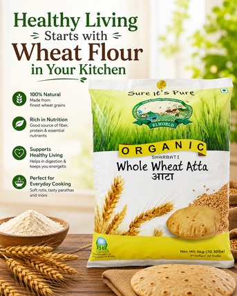 New Delhi, Legal, Healthy Living Starts With Wheat Flour In Your Kitchen