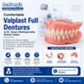 Comfortable Valplast Full Dentures At Dr. Garg&rsquo;s Multispeciality Dental Center
