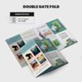 Order  Double Gate Fold Brochure  Printing  From PrintMagic