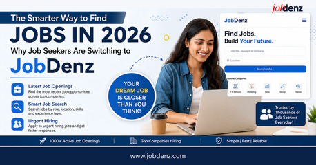 Mumbai, Jobs, Latest Jobs For Freshers 2026 | Hiring Alert On JobDenz