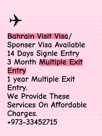 Riyadh, Travel, Bahrain Visit Visa Available