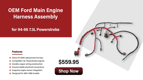 Los Angeles, Auto Parts, USD 559,  7.3 Powerstroke Engine Wiring Harness Heavy Duty OEM Quality