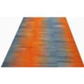 USD 1800, 8x12 Orange Blue Persian Kilim Rug In Dallas TX