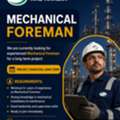 Urgent Hiring Mechanical Foreman