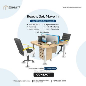 Doha, Business, Move-In Ready Office Setup In Qatar