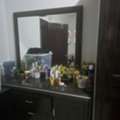SAR 1200,  Super King Size Bed With Mattress, Three Door Wardrobes, Dressing Table