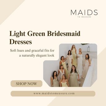 London, Clothing & Accessories, GBP 150,  Light Green Bridesmaid Dresses For Fresh Wedding Style | Maids To Measure UK