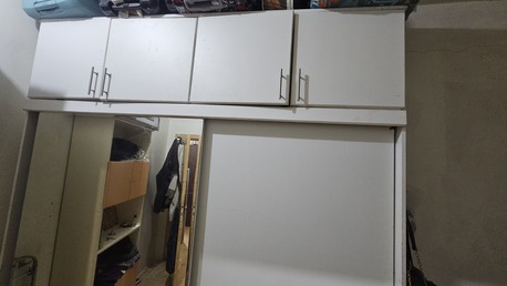 Al Shemaysi, Furniture, SAR 0300,  Cupboard Wooden And 3 Seater Sofa With Single Seater