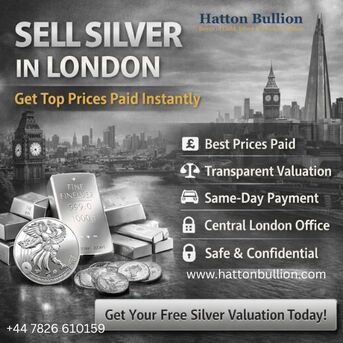 London, Items Wanted, Sell Silver In London - Get Top Prices Paid Instantly