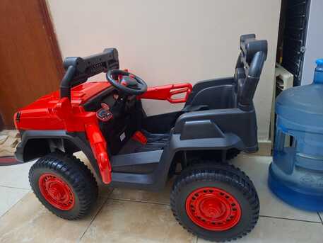 Yanbu, Household Items, SAR 450,  Neat & Clean Rarely Used Battery Operated Kids Car & Scooties