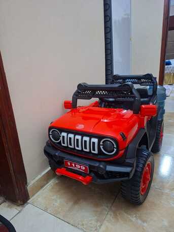 Yanbu, Household Items, SAR 400,  Neat & Clean Rarely Used Battery Operated Kids Car & Scooties