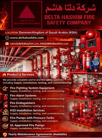Ras Tanura, Technical, Fire Fighting And Fire Alarm Installation And Services