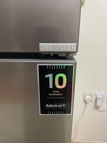 Riyadh, Appliances, SAR 1600,  Admiral Refrigerator 410 Ltr - 1600 SAR - Under Warranty (remaining  7 Yrs)