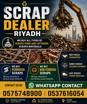 Al-Muzahmiya, Items Wanted, We Are Metal Scrap Dealer Scraps Buyer Riyadh +966575748900