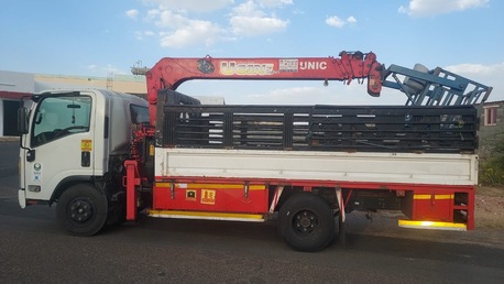 Al Malaz, Vehicles, Cars & Trucks , SAR 1,  Isuzu ZXS,  2014,  Manual,  1 KM,  Isuzu Dyna With 3.6 Ton Crane For Urgent Sale
