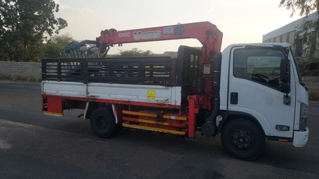Al Malaz, Vehicles, Cars & Trucks , SAR 1,  Isuzu ZXS,  2014,  Manual,  1 KM,  Isuzu Dyna With 3.6 Ton Crane For Urgent Sale