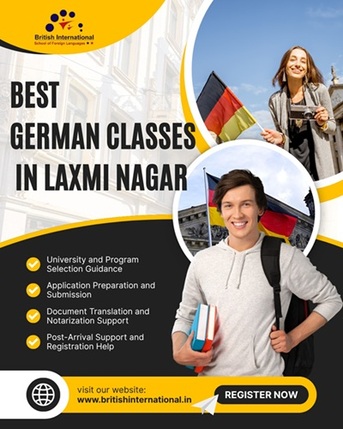 Laxmi Nagar, Education, Best German Classes In Laxmi Nagar