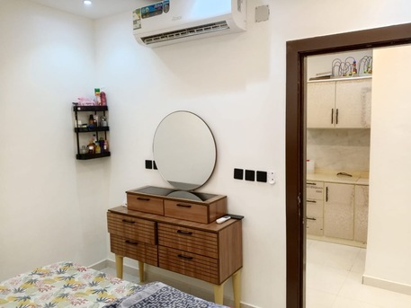 Riyadh, Apartments, Flats, Houses & Villas, SAR 2900/year,  Furnished,  2 BR,  200 Sq. Meter,  Fully Furnished - 2BHK Family Flat In Malaz