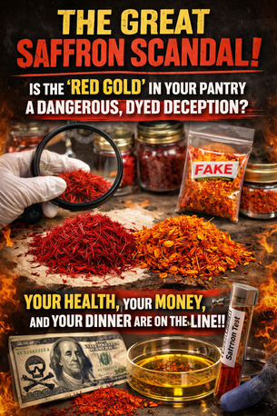 Kuala Lumpur, Health & Beauty Items, The Great Saffron Scandal: Is The Red Gold In Your Pantry A Dangerous, Dyed Deception?