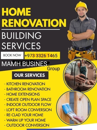 Manama, Construction, Contractor Building Flat Shops  Renovations