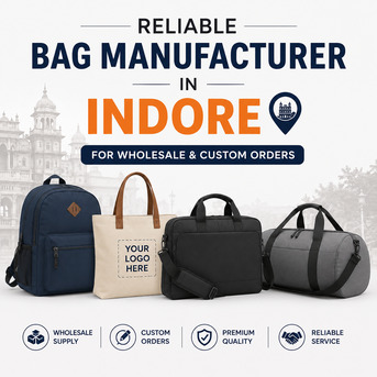 Indore, Businesses For Sale, Reliable Bag Manufacturer In Indore For Wholesale & Custom Orders