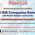 Get List Of Companies In Kochi Easily With Verified B2B Data