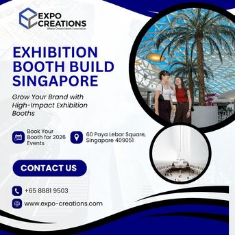 Singapore, Event Planning, Exhibition Booth Build Singapore