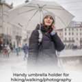 Portable Umbrella Clip Wearable Stand For Rainy Day Comfort