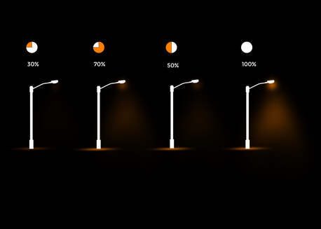 Noida, Electronics, LED Street Lighting Retrofit | CCMS Smart Street Light Conversion | Trueisense India