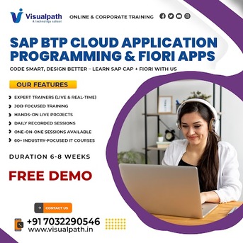 Hyderabad, Lessons Offered, SAP BTP CAP Online Training | SAP BTP CAP Course Online