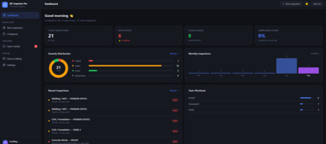 Dammam, Software Development, AI QC Inspection & NCR Reporting App For Aramco Projects