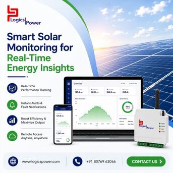 Noida, Electronics, Smart Solar Panel Monitoring System For Real-Time Energy Tracking
