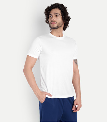 Bangalore, Wholesale Products, Unisex Solid Color Round Neck T-Shirt &ndash; Premium Polyester Fabric
