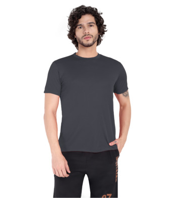 Bangalore, Wholesale Products, Unisex Solid Color Round Neck T-Shirt &ndash; Premium Polyester Fabric