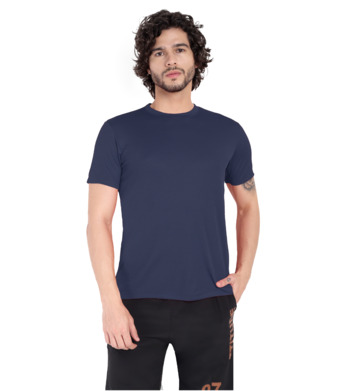 Bangalore, Wholesale Products, Unisex Solid Color Round Neck T-Shirt &ndash; Premium Polyester Fabric