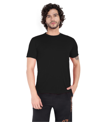 Bangalore, Wholesale Products, Unisex Solid Color Round Neck T-Shirt &ndash; Premium Polyester Fabric