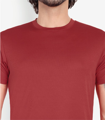 Bangalore, Wholesale Products, Unisex Solid Color Round Neck T-Shirt &ndash; Premium Polyester Fabric