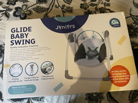 Dhahrat Laban, Baby & Kid Stuff, SAR 500,  Cybex Car Seat,Juniors Glide Baby Swing,Juniors Changing Table With Removable Tub