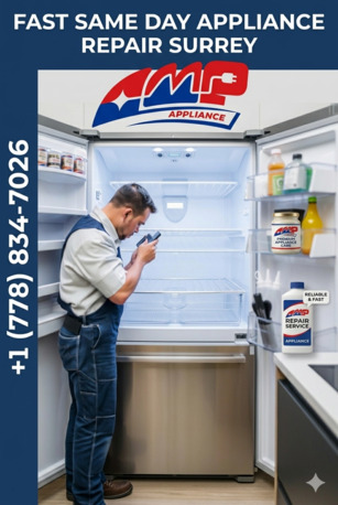 Surrey, Appliance Repair, Fast Same Day Appliance Repair Surrey | AMP Appliance Repair