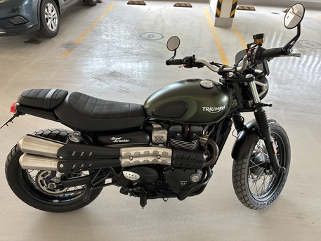 Adliya, Motorcycles, BHD 2500,  2017 Triumph Street Scrambler