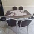 SAR 300,  Dinning Table With 6 Chairs For Sale